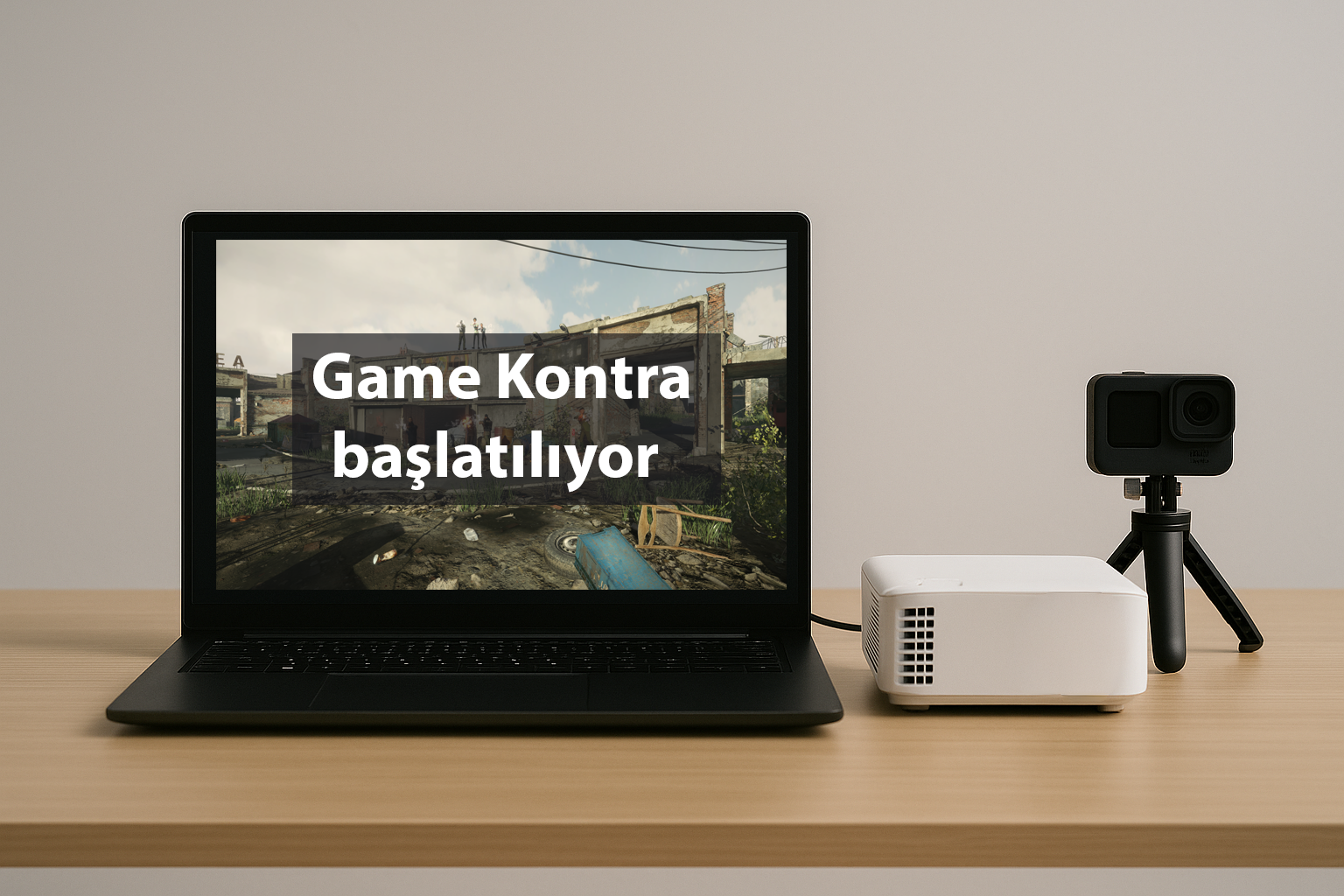 PC ve Projeksiyonu Hazırlayın